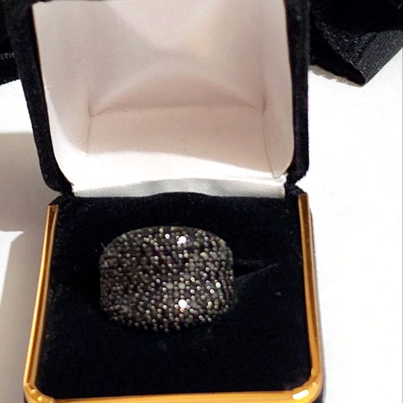 925 Sterling Silver Black Onyx Ring - Picture 1 of 10